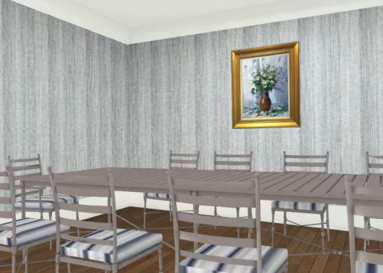 Dining room gueste Design Rendering
