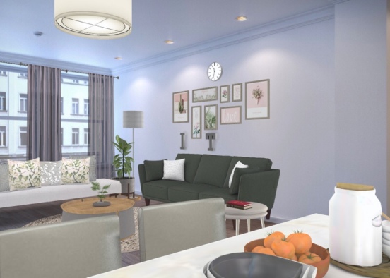 simple living room 😊 Design Rendering