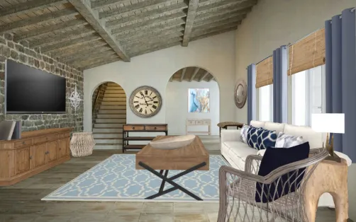 Mediterranean livingroom