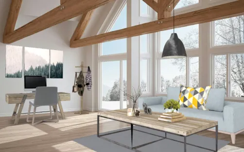 Salotto scandinavo 