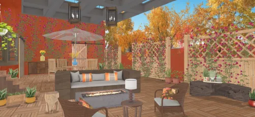orange mood patio