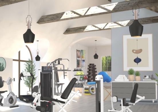 The Gym Design Rendering