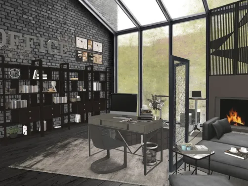 Cozy Boss Office
