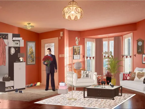 home's celebrate of Valentine ❤️🌹❤️🌹❤️🌹