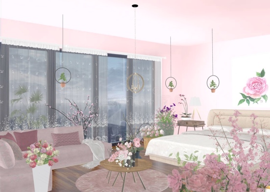 pink mood 🌸 Design Rendering