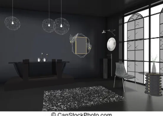 bathroom  🖤 Design Rendering