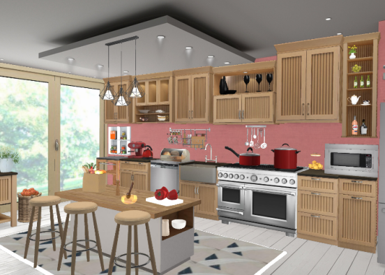 Kitchen ☕♥️ Design Rendering