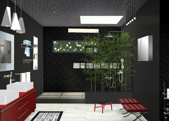 Bathroom 🛀🚽 Design Rendering