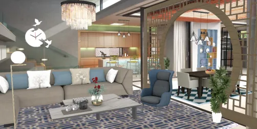 Modern house interior ♥️