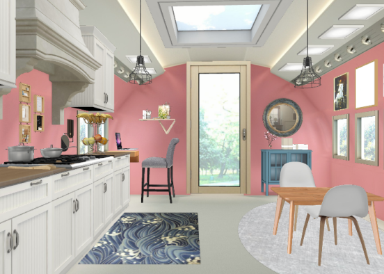 Mini kitchen ☕ Design Rendering