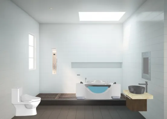 baño  Design Rendering
