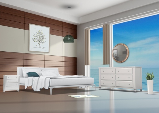 Beach room ? or another guest room Design Rendering