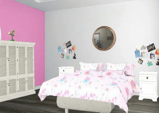 Kids Bedroom  Design Rendering