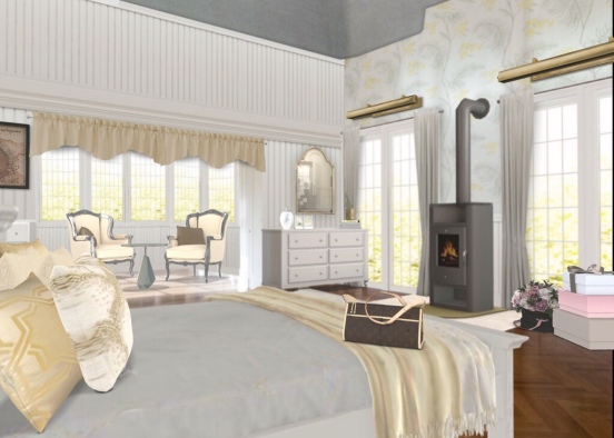 every bride deserves a luxury pre wedding room 👰🏻 Design Rendering