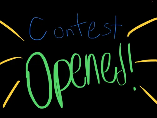 The contest has opened!