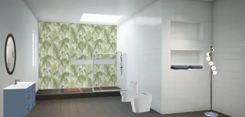 Banheiro simples 