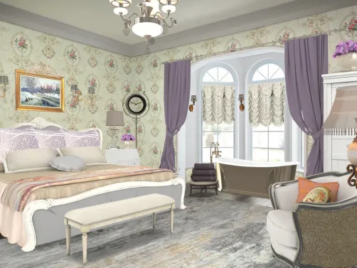Victorian B & B Master Bedroom 