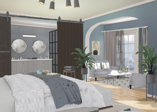 Suite Dreams Bedroom Design Rendering