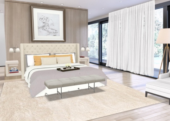 BedRoom Villa  Design Rendering