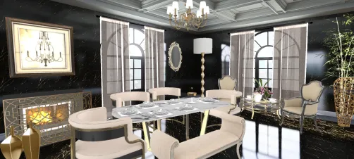 Luxury Dining Room 🍂