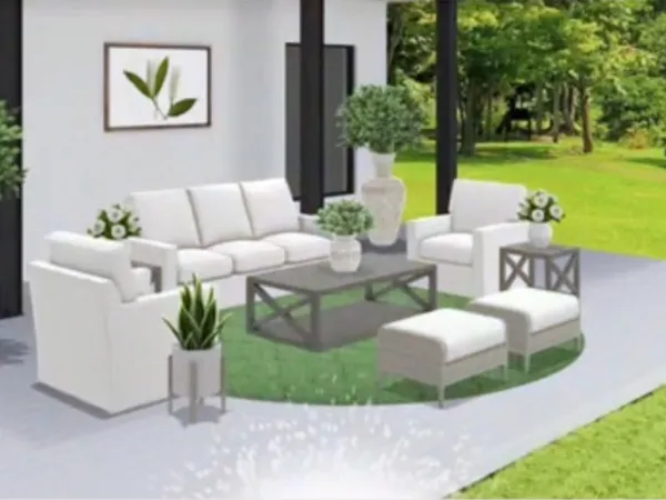 Professional interior design created with Homestyler 3D design software