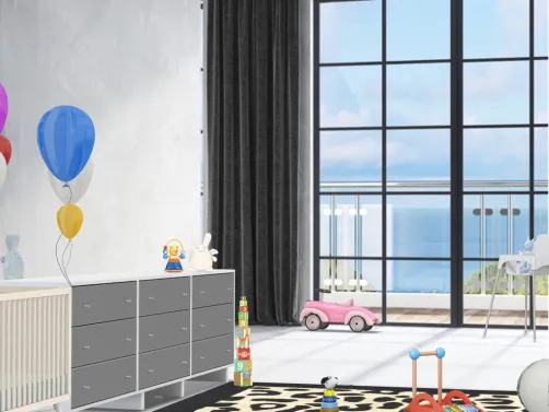 Chambre de bébé.