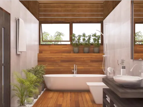 Petite salle de bain,très lumineuse.