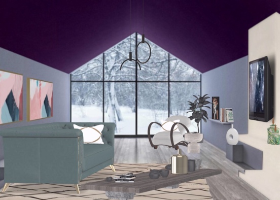 live in the room outside Design Rendering