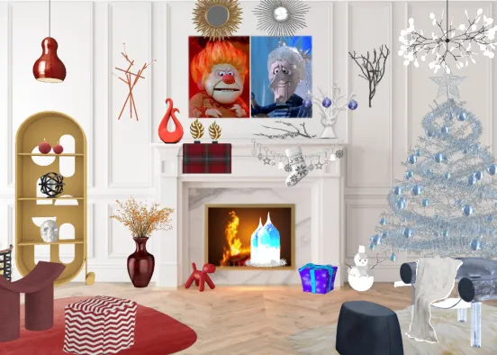 # Heat Miser or Snow Miser? Which one do you prefer? 😆🥰 Визуализация дизайна