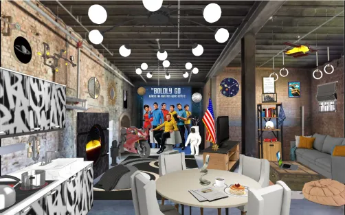 Christian's Cosmic apartment