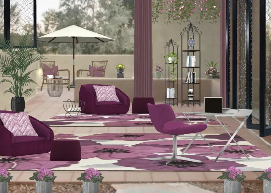 # Faith's Office Extension Визуализация дизайна
