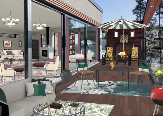 # Allen family home Визуализация дизайна