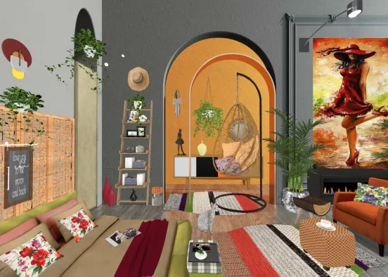 # My Cozy Corner Визуализация дизайна