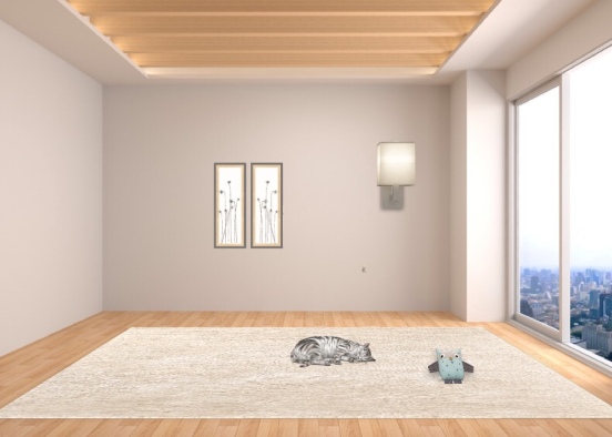 cat room Design Rendering