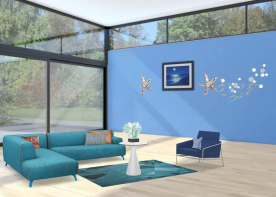 relaxation waves room Design Rendering