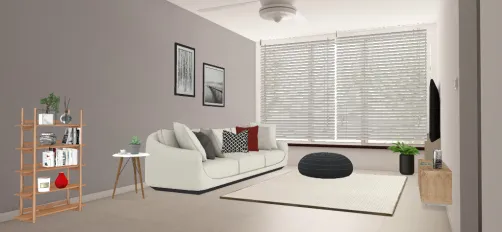 Same space, different rooms: Comfortable Living Room