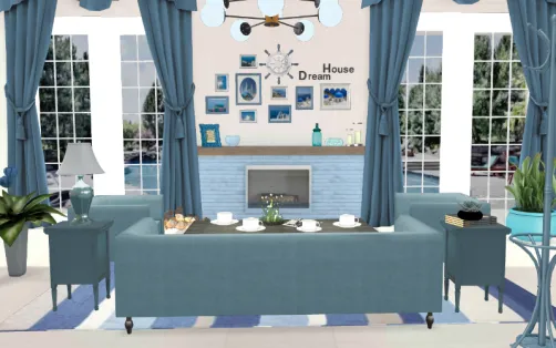 Homely and bluish