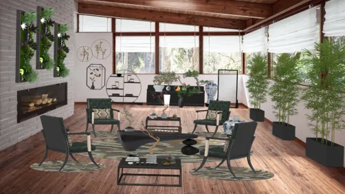Zen living room