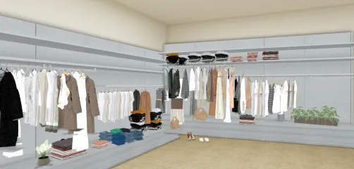 Clothes room