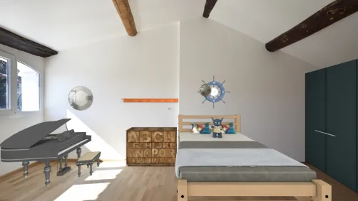 Dormitorio para niño