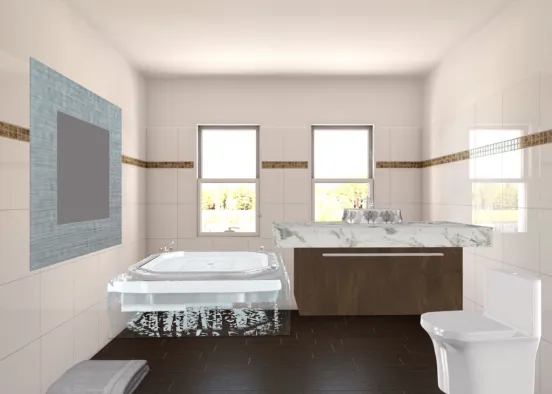 my bathroom  Design Rendering