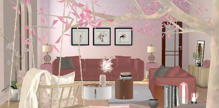 Living room 🌸🍁🍂 Design Rendering