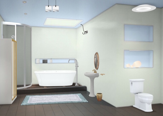 Washroom design Design Rendering