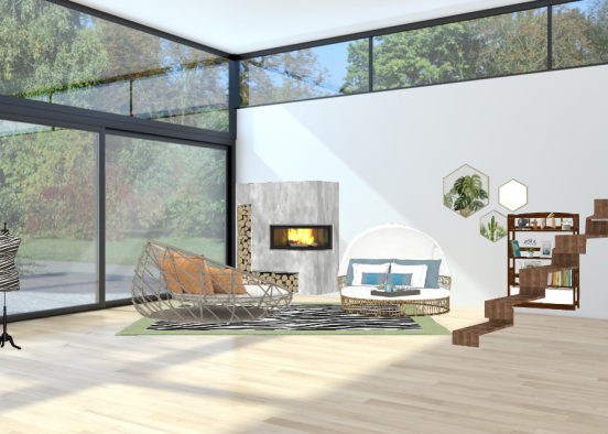Third living room Design Rendering