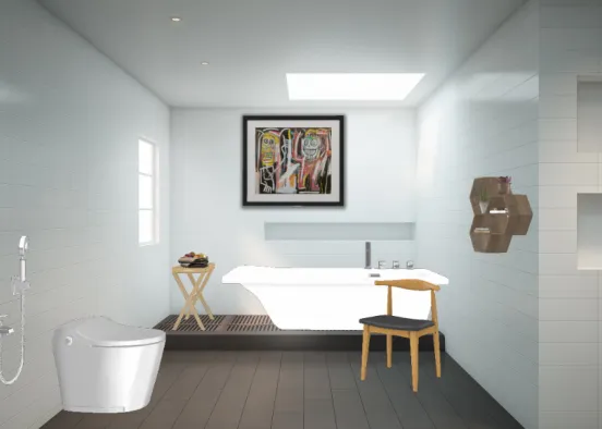 This is the first bathroom Design Rendering