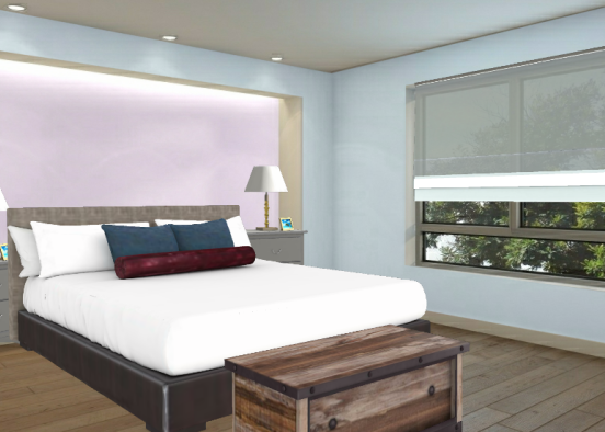 1st bedroom Design Rendering