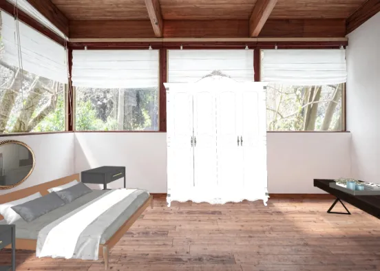Dormitorio silvestre - Liz yorge Design Rendering