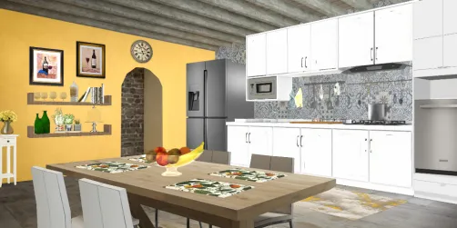 Cocina rustica
