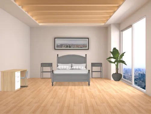 Penthouse suite bedroom