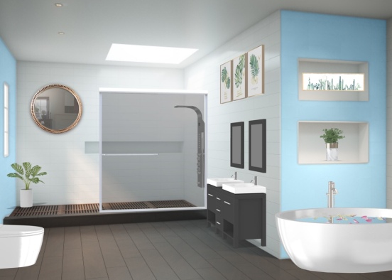 #salle de bain de fou ❤️ Design Rendering